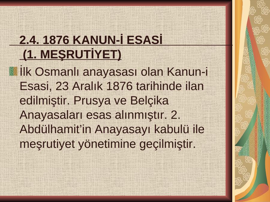 Turkiye Nin Ilk Anayasasi 137 Yil Once Ilan Edilmisti