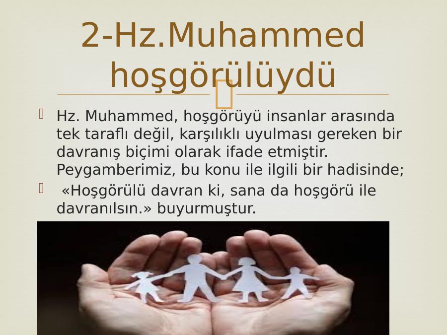 hz muhammed i n hayatindan ornek davranislar akademik sunum