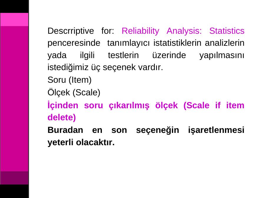 Reliability analysis