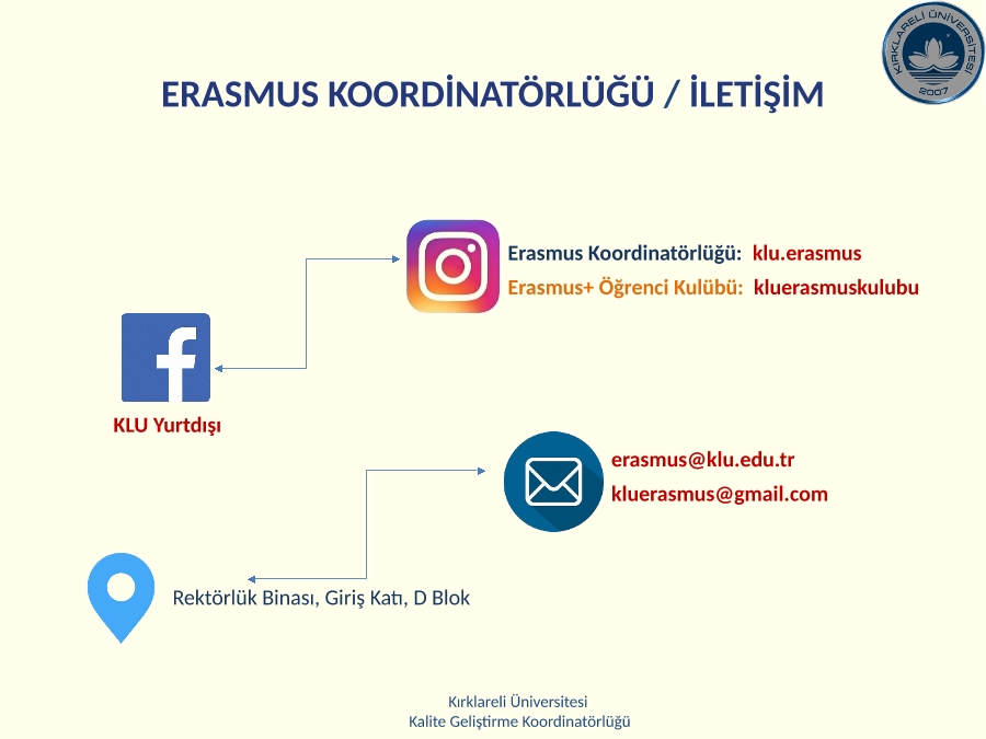 kirklareli uni versi tesi 2019 2020 egi ti m ogreti m yili oryantasyon programi akademik sunum