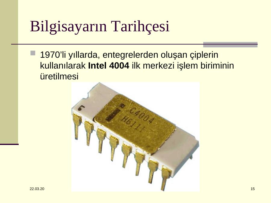 Intel 4004 схема