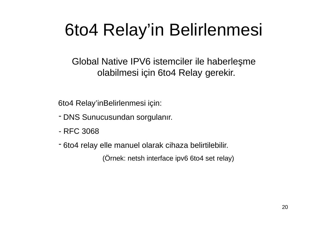 Native global