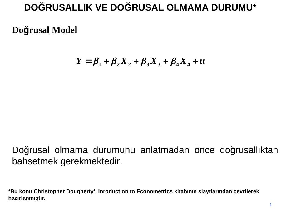 Doğrusallik Ve Doğrusal Olmama Durumu