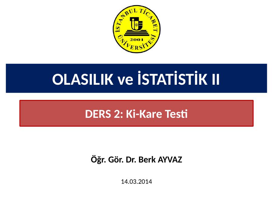 Ki-kare Testi