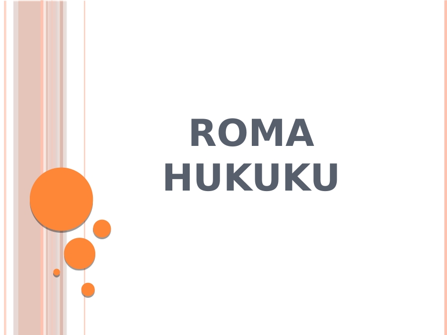 Roma Hukuku