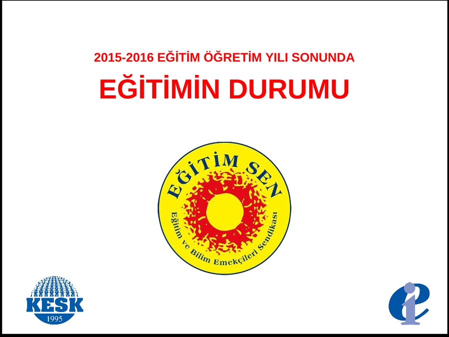 2015-<highlight>2016</highlight> Eği̇ti̇m Öğreti̇m Yili Sonunda Eği̇ti̇mi̇n Durumu